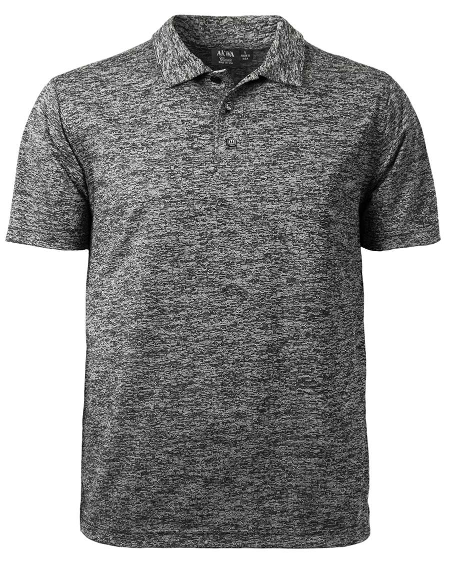 1308-HJK Men's Honeycomb Jacquard Polo