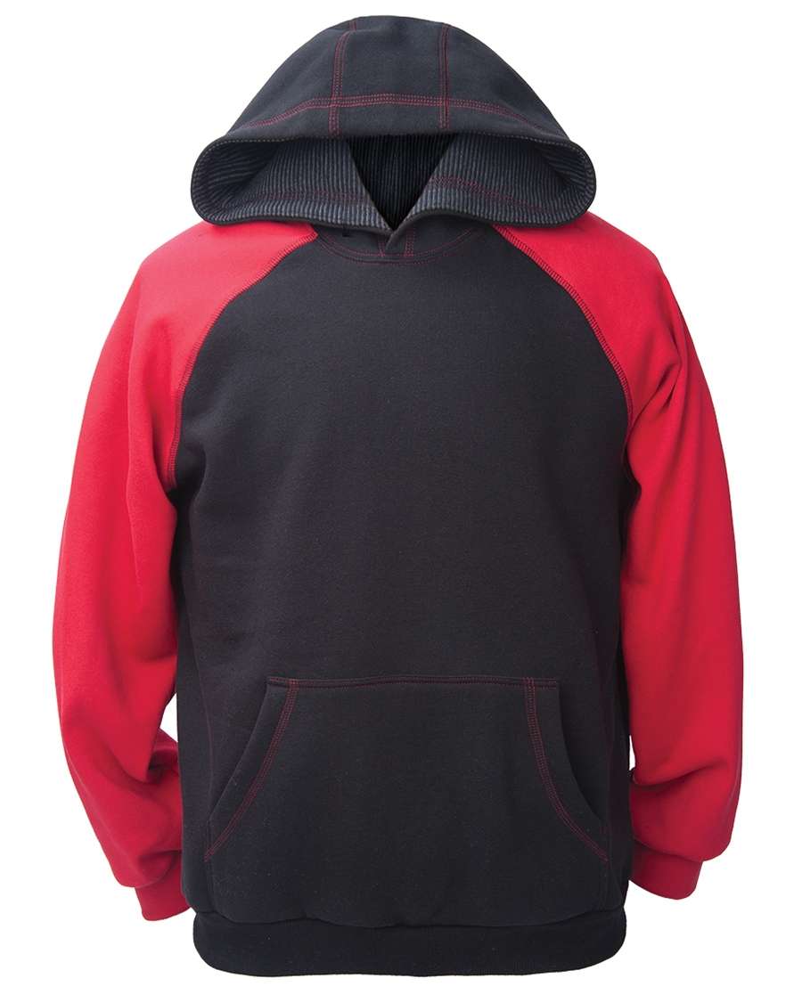 1737-CVC Two-Tone Raglan Pullover Hoodie