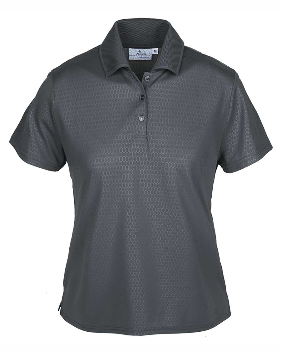 265-EMB Embossed Ladies' Polo
