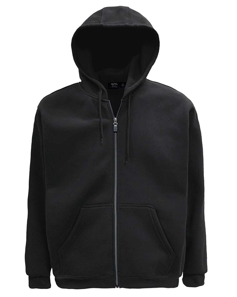 3748-CVC Men's Heavyweight Cotton Polyester Full Zip Hooded Sweatshirt