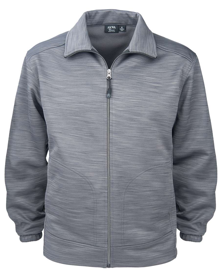 9645-TSF Men's Full Zip Jacket Tiger Stripe Fleece