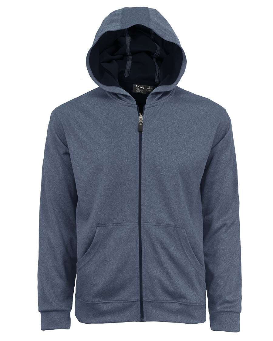 9738-BDI Men's Full Zip Hooded Jacke