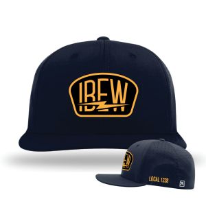 IBEW LOCAL 1238 YELLOW LIGHTNING LOGO  FLEX FIT CAP RICHARDSON HAT