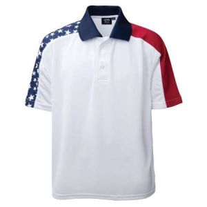 1346-PTM Men's Patriotic Polo