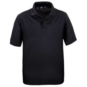 1376-BKW Mens Basket Weave Polo