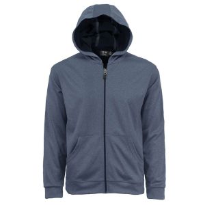9738-BDI Men's Full Zip Hooded Jacke