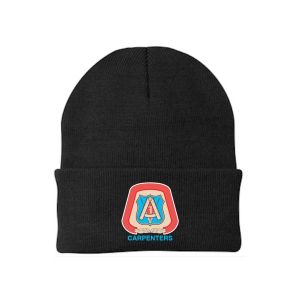 CARPENTERS YOUR LOCAL HERE SERVICE EMPLOYEES USA MADE UNION EMBROIDERED BEANIE