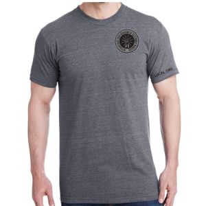 IBEW LOCAL 1393 TRI BLEND SUPER SOFT MENS TEE T-SHIRT SCREEN PRINT LOGO B-5710