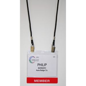 Double Clip Neck Lanyard