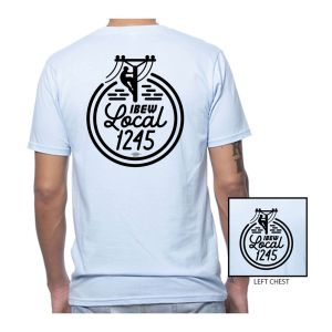 IBEW Local 1245 Mens Lineman T-shirt Union printed