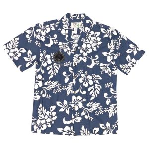YOUR LOCAL HERE USA MADE HAWAIIAN SHIRT UNION EMBROIDERED
