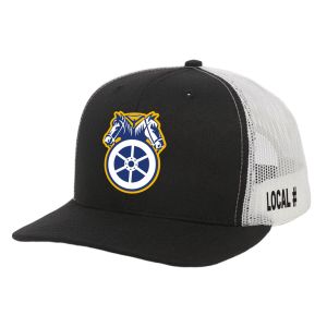 TEAMSTERS LOGO DOUBLE HORSE HEAD CAP UNION MADE HAT