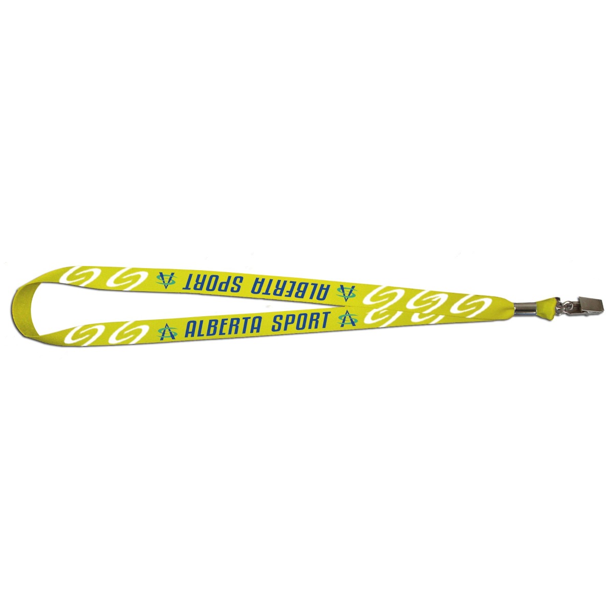 USA Made-Dye Sublimated Lanyard w/Clip (3/4" wide)