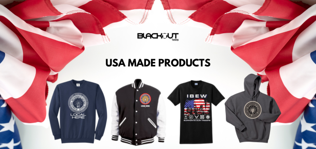 Why USA Made Clothing: Blackout Tees Commitment to American-Made Apparel